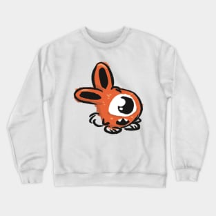 Cyclops Bunny Doodle Monster Crewneck Sweatshirt